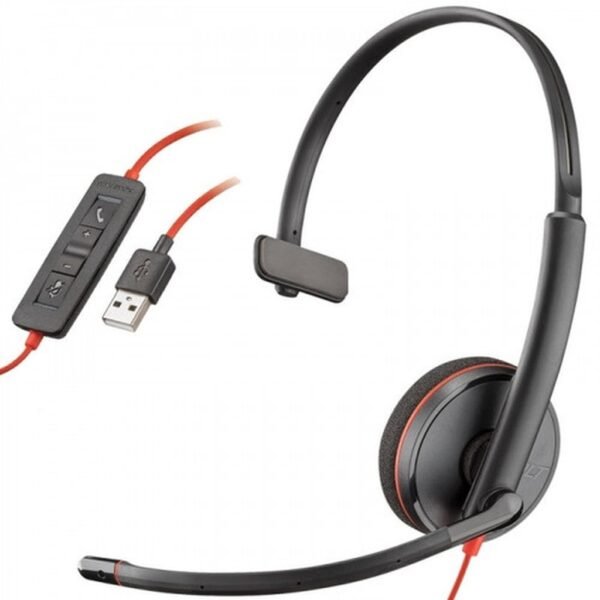 Diadema Monoaural C3210 BLACKWIRE C3210 USB