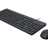 Combo Teclado y Mouse Hp Alámbrico 150 Negro - Imagen 2